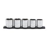 Husky 5-Pc 12 Drive Socket Set