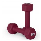 CAP Neoprene 10 lb Dumbbell Pair