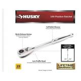 Husky 38 in. Drive 144-Tooth Pro Ratchet