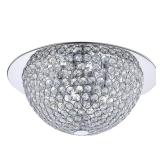 Home Decorators 3-Light Red Flushmount