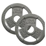 Fitvids Olympic Cast Iron Weight Plate 10-lb
