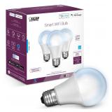Feit Electric A19 Smart LED Bulbs 3-Count