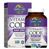 Garden of Life Zinc Supplements 60 Caps