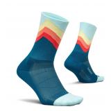 Feetures Mini Crew Athletic Socks Large