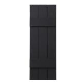 Ply Gem 31 in. Board  Batten Shutter Black