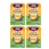 Yogi Green Kombucha Tea 16 Count 4 Pk