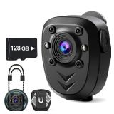 KSADBOSSBO 128GB HD Body Camera