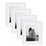 DesignOvation 11x148x10 White Photo Frame Set 4...