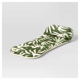 Sun Squad Palm Pool Lounger 71in