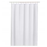 Amazon Basics Shower Curtain 72x72 White