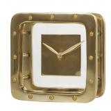 Deco 79 6 Gold Geometric Table Clock