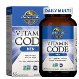 Garden of Life Mens Multivitamin 120 Caps