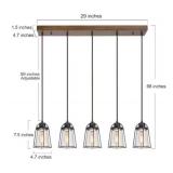 Uolfin 5-Light Chandelier