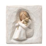 Willow Tree Comfort Plaque 4 Sq