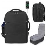 DEYACE Black 15.6 Laptop Travel Backpack