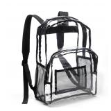 Amazon Basics Clear School Backpack 17x13x7