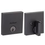 Kwikset SmartKey Deadbolt Matte Black