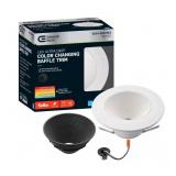Commercial Electric 56 LED Baffle Trim