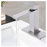 Brushed Nickel Bathroom Faucet 38 In.