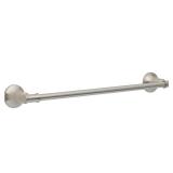 in Brushed Nickel Wall Mount Towel Bar