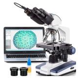 AmScope B120 Binocular Microscope w3MP Cam