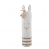 Mud Pie Grey Bunny Vase 7