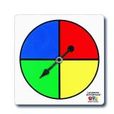 LEARNING ADVANTAGE Four-Color Spinners Set of 5