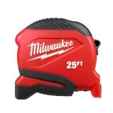 Milwaukee 25 ft. Compact Tape Measure
