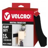 VELCRO Heavy Duty Tape 15ft x 2in
