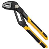 DEWALT 12-inch V-Groove Pushlock Plier