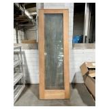 Solid WoodGlass Door 32x96