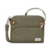 Travelon Green Crossbody Bag 9.5x8in