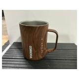 Corkcicle Brown Insulated Wooden Mug
