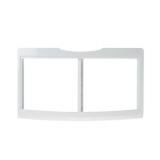GE Refrigerator Crisper Drawer Cover Frame...