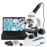 AmScope Monocular Microscope 40X-1000X