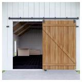 HARDJULAN 8FT Sliding Barn Door Hardware Kit