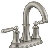 Capilano Bathroom Faucet 4 in. Brushed Nickel