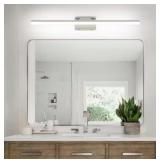 -Light Nickel LED Vanity Light 31.5in