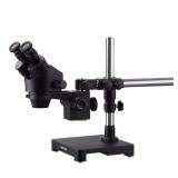 AmScope 7X-45X Black Stereo Zoom Microscope