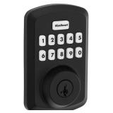 Kwikset SmartCode Deadbolt Matte Black Keyless