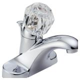 DELTA Touch-On Bathroom Sink Faucet 4.25in