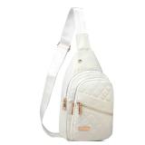 AOSTIHOT Small Sling Backpack Z-White Brown