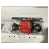 Kwikset Venetian Bronze Keyed Entry Knob