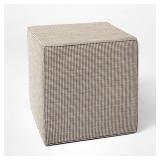 Threshold Studio McGee Cube Ottoman Tan
