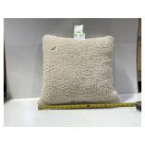 Sherpa Throw Pillow - Cream