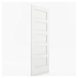 Eightdoors Shaker Interior Slab Door 24x80in