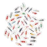 EXCEART 50pcs Mini Capsule Figurines