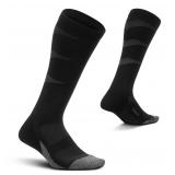 Feetures Black Small Compression Knee Socks