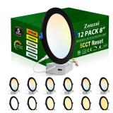 zouzai 8 inch LED Recessed Ceiling Light