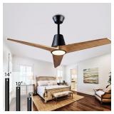 ducrew 52 Inch Wood Ceiling Fan